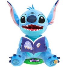 Mey İthalat Bfs Sesli Karanlıkta Parlayan Masal Anlatan Stitch Interaktif Peluş 34 cm