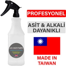 Jo Moyner Kimyasal Dayanıklı Ölçekli Ithal Sprey Başlıklı Şişe - 750 ml Sprey Şişesi Siyah Başlık