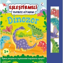 Lisinya Eşleştirmeli Yap-Boz Kitabım: Dinozor