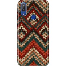 Grabono Vestel Venus E5 Kılıf Desenli Baskılı Hd Özel Tasarım Tpu Silikon Zikzak