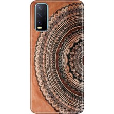 Grabono Vivo Y20/Y20S/Y11S Uyumlu Kılıf Renkli Desenli Özel Tasarım Baskı Tpu Uv Silikon Kılıf Mat Max