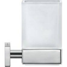 Duravit -Karree Cam Diş Fırçalık (Krom + Cam) - 0099511000-