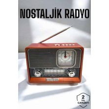 Zero Land Xmpdby Nostaljik Görünümlü USB Girişli Bluetooth Bağlantılı Radyo