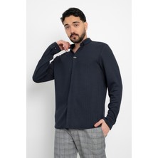 Dik Yakalı Metal Detaylı Klasik Düz Aşçı Şef Gömlek Aşçı Uniforma (Chef Gömlek) Personel Kıyafeti