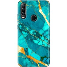 Grabono General Mobile Gm 20 Pro Kılıf Baskılı Silikon Case Uv Prag Mermer