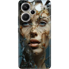 Grabono Xiaomi Redmi Note 13 Pro Plus 5g Kılıf Renkli Desenli Baskı Silikon Uv Cam Kırığı