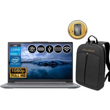 Lenovo Ip Slim 3 I5-13420H 8gb 1tb SSD Freedos 15.6" Fhd IPS Notebook 83EM00C7TR Atl7 Çanta & Mouse