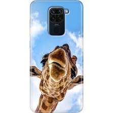 Grabono Xiaomi Redmi Note 9 6.53" Kılıf Renkli Desenli Baskı Tasarım Silikon Öpücük