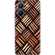 Grabono Vivo Y36 4g Kılıf Renkli Tpu Uv Baskılı Desenli Silikon Leo