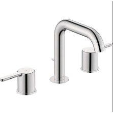 Duravit - C.1 3 Delikli Ankastre Lavabo Bataryası (Sifon Kumandalı) - C11060005010-