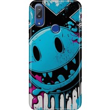 Grabono Vestel Venus E5 Kılıf Desenli Baskılı Hd Özel Tasarım Tpu Silikon Vintage Wall