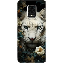 Grabono Xiaomi Redmi Note 9 Pro - 9s Kılıf Kılıf Renkli Esnek Silikon Temalı Desenli Tpu Aslan