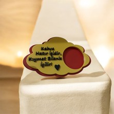 3D Tasarım Şık Tasarımlı Kahve Sunumluğu