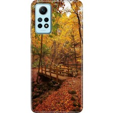 Grabono Xiaomi Redmi Note 12 Pro 4g Kılıf Renkli Desenli Baskı Tasarım Silikon Kasımda Aşk