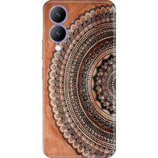 Grabono Vivo Y17S Kılıf Renkli Desenli Özel Tasarım Baskı Silikon Kapak Mat Max