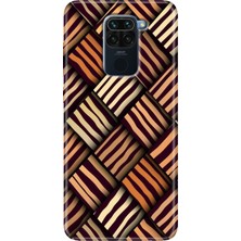 Grabono Xiaomi Redmi Note 9 6.53" Kılıf Renkli Desenli Baskı Tasarım Silikon Leo