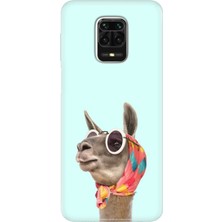 Grabono Xiaomi Redmi Note 9 Pro - 9s Kılıf Kılıf Renkli Esnek Silikon Temalı Desenli Tpu Deve