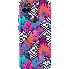 Grabono Casper Via E30 Kılıf Renkli Temalı Desenli Tpu Silikon Botanik