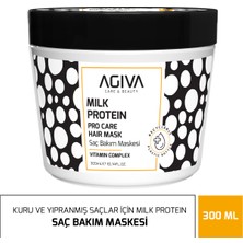 Agiva Care&beauty Milk Protein Kuru ve Yıpranmış Saçlar Için Saç Maskesi