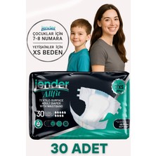 Jender Bel Bantlı Hasta Bezi Xs 30'lu