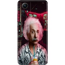 Grabono Xiaomi Redmi Note 12S Kılıf Renkli Desenli Baskı Tasarım Silikon Albert