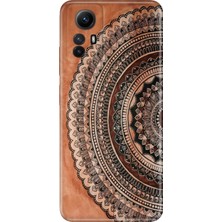 Grabono Xiaomi Redmi Note 12S Kılıf Renkli Desenli Baskı Tasarım Silikon Mat Max