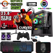 Xaser Blood X140 Ryzen 7 5700X 32GB Ram 1tb M.2 SSD 6gb GTX1660 Super 23.8 Oyuncu Tavsiye Sistem
