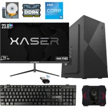Xaser XSR1224 I5 14600K 16GB Ram 512GB SSD 23.8" Monitör Ultra Performanslı Ofis Bilgisayarı