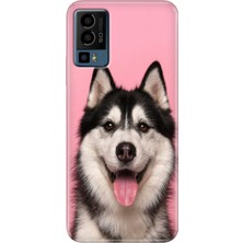 Grabono General Mobile Gm 23 Kılıf Desenli Baskı Tpu Silikon Uv Hasky