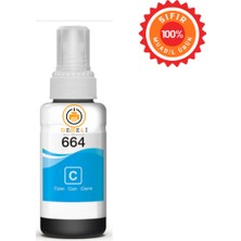 Drl Epson Uyumlu T6642 Mavi (Cyan) 70ML Muadil Mürekkep - L Serisi Tüm Tanklı Yazıcılar ile Uyumlu