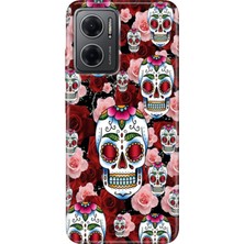 Grabono Xiaomi Redmi Note 11E Kılıf Renkli Özel Temalı Desenli Silikon Tpu Kabile