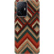 Grabono Xiaomi Mi 11T - 11T Pro Kılıf Renkli Özel Temalı Desenli Silikon Tpu Zikzak
