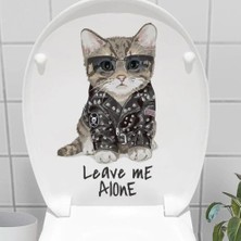 Lowell Home Decohandy Klozet Etiketi Leave Me Alone