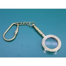 Pirinç Büyüteç Anahtarlık