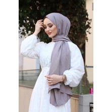 Shalby Pamuk Cazz Şal Tesettür Taş