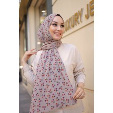 Shalby Tesettür Nora Bürümcük Şal Lila