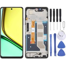 Çelik Pro Realme Uyumlu Realme 12 Lite Ekran LCD Dokunmatik Full Çıtalı