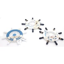 Lowell Home Ahşap Marin Duvara Asmalı Dümen