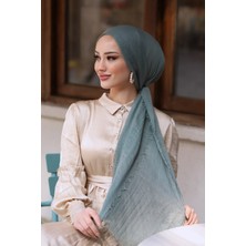 Shalby Bürümcük Şal Tesettür Pastel Yeşili