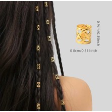 Bacoss Bohem Saç Halkası-Saç Küpesi Kafes Model 10 Lu Hair Charms ( BC-1035 )