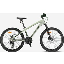 Kron XC100 Hidrolik Disk 26 Jant Dağ Bisikleti Parlak Bej-Siyah 36 cm
