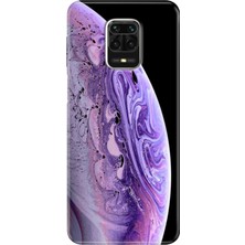Grabono Xiaomi Redmi Note 9 Pro - 9s Kılıf Kılıf Renkli Esnek Silikon Temalı Desenli Tpu World