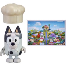 Bluey Tek Figür Aksesuarlı Set - Muffin ve Aşçı Şapkası