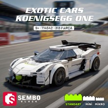 Sembo Block Koenigsegg One Yapı Bloğu Seti – 313 Parça