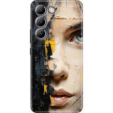 Grabono Vivo V30 Lite 6.67" Kılıf Desenli Baskı Özel Tasarım Silikon Beauty