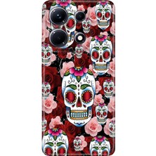 Grabono Infinix Note 30 Pro Kılıf 6.67" Desenli Baskılı Esnek Silikon Kapak Kabile