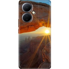 Grabono Vivo V29 Lite 5g Kılıf Renkli Desenli Özel Baskı Tasarım Silikon Sun