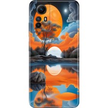 Grabono Xiaomi Redmi Note 12S Kılıf Renkli Desenli Baskı Tasarım Silikon Afrika