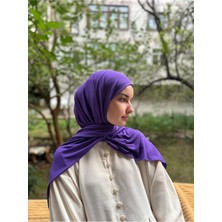 Shalby Tesettür Penye Şal Mor