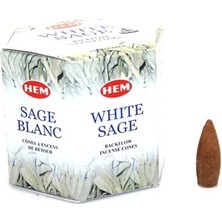 White Sage Aromalı Geri Akış Tütsü